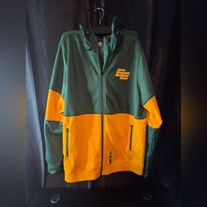 New Era Green and White CFL Official Sideline Pullover